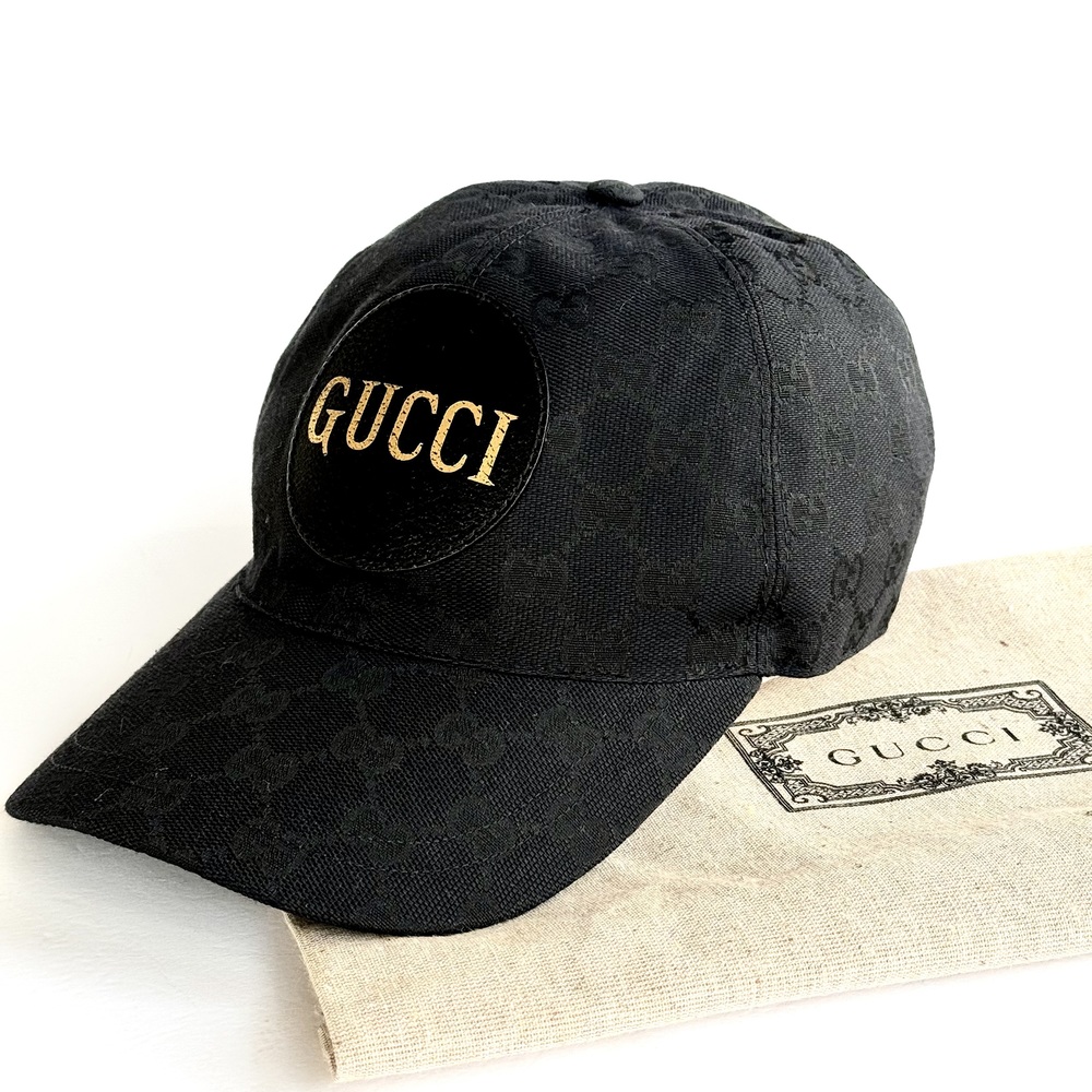 Gucci GG Baseball Cap Black